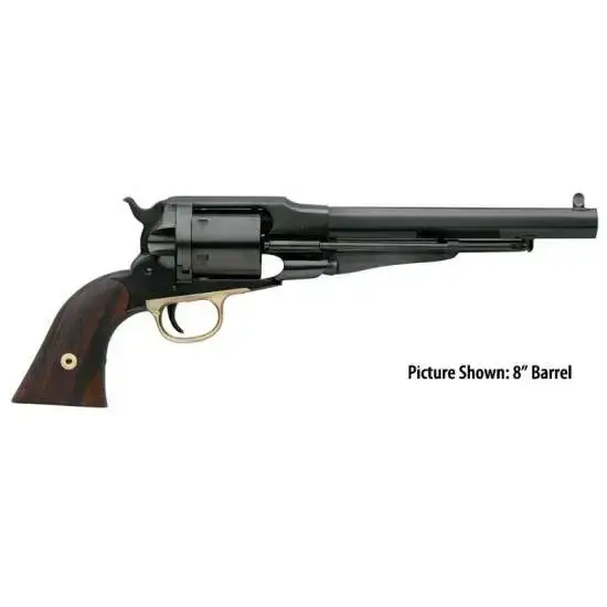 Taylors and Company 1010 1858 Remington Conversion 38 Special 6 Round 7.30" Blued Walnut Grip