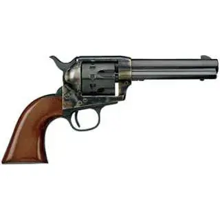 Taylors and Company 4051 1873 Cattleman 22 LR 12 Round 4.75" Blued Case Hardened Walnut Grip