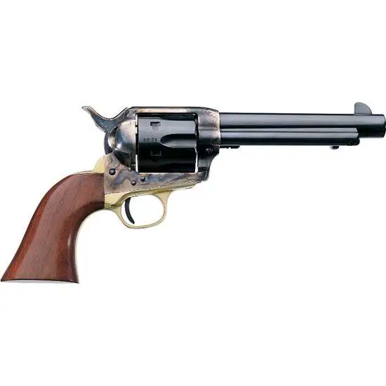Taylors and Company 455 1873 Ranch Hand 45 Colt (LC) 6 Round 7.50" Blued Case Hardened Walnut Grip