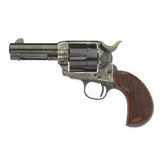 Taylors and Company 555133 1873 Cattleman 45 Colt (LC) 6 Round 3.50" Blued Case Hardened Birdshead Walnut Grip