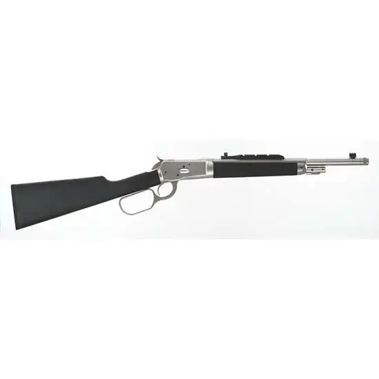 Taylors and Company 1892 Alaskan Take-Down 357 Mag 5+1 16.50" Black w/SoftTouch Matte Chrome Right Hand
