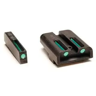 Truglo TG131XT Brite-Site TFO Springfield XD Tritium/Fiber Optic Green Front/Rear Black