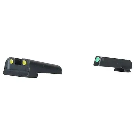 Truglo TG131XTY Brite-Site TFO Springfield XD Tritium/Fiber Optic Green Front Yellow Rear Black
