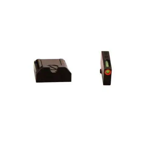 Truglo TG13GLAPC Brite-Site TFX Pro Day/Night Sights fits Glock 17, 17L, 19, 22-24, 26-27, 33-35, 38-39 U-Notch Green Tritium/Fiber Optic w/Orange Outline Green Black