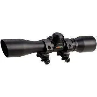 Truglo TG8504BR Compact 4x 32mm Obj 22.5 ft @ 100 yds FOV 1" Tube Black Matte Duplex