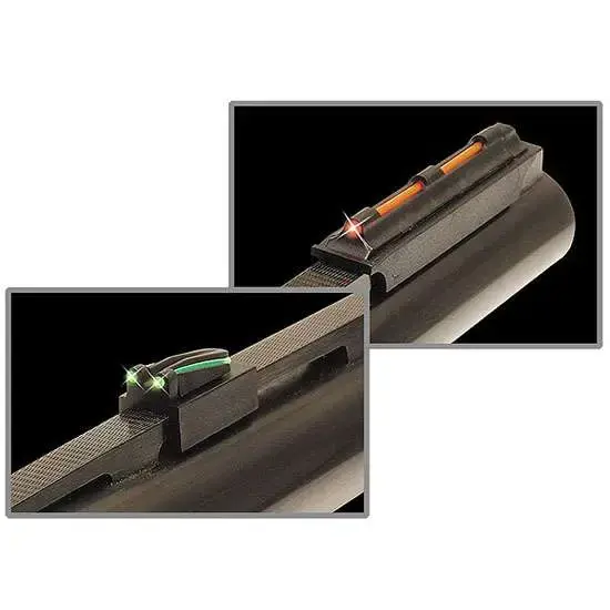Truglo TG941XD Magnum Gobble-Dot Xtreme Benelli Legacy, M1 Field, Montefeltro, Super Black Eagle, Vinci 12 ga Fiber Optic Red Fiber Optic Green 5/16" Rib