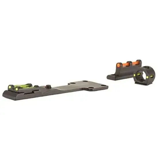 Truglo TG950X Tru-Bead Universal Shotgun w/Ghost Ring Red/Green Fiber Optic Black