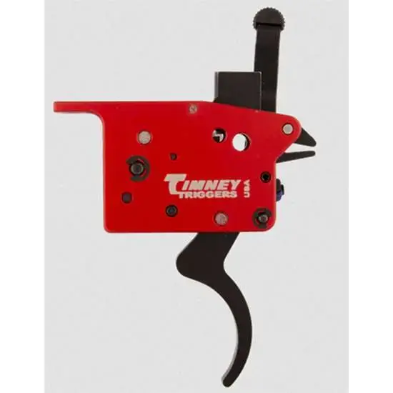 Timney Triggers 307 Featherweight Deluxe Mosin-Nagant Black/Red Curved 3 lbs W/Safety