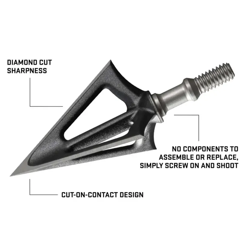 EVO-X Montec Fixed-Blade Broadhead, 100 grain