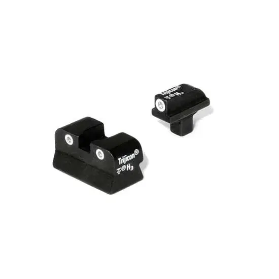 Trijicon 600145 Bright & Tough Night Sights Colt 1911 Govt 3 Dot Green w/White Outline Front Green w/White Outline Rear Black
