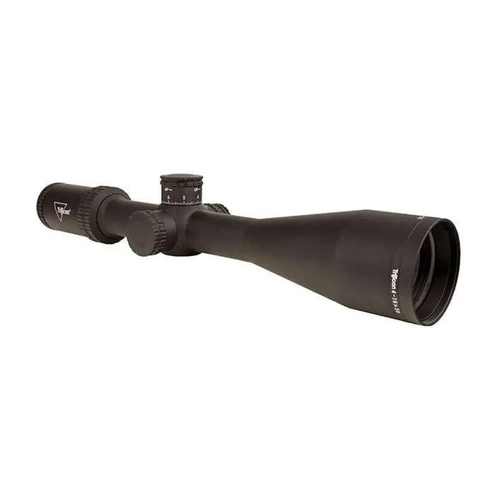 Trijicon 2900004 Credo 4-16x 50mm Obj 28.50-7.10 ft @ 100 yds FOV 30mm Tube Matte Black Finish Illuminated Green MRAD Center Dot
