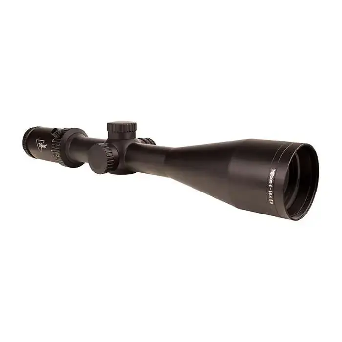 Trijicon 2900006 Credo HX 4-16x 50mm Obj 28.50-7.10 ft @ 100 yds FOV 30mm Tube Satin Black Finish Illuminated Green Duplex