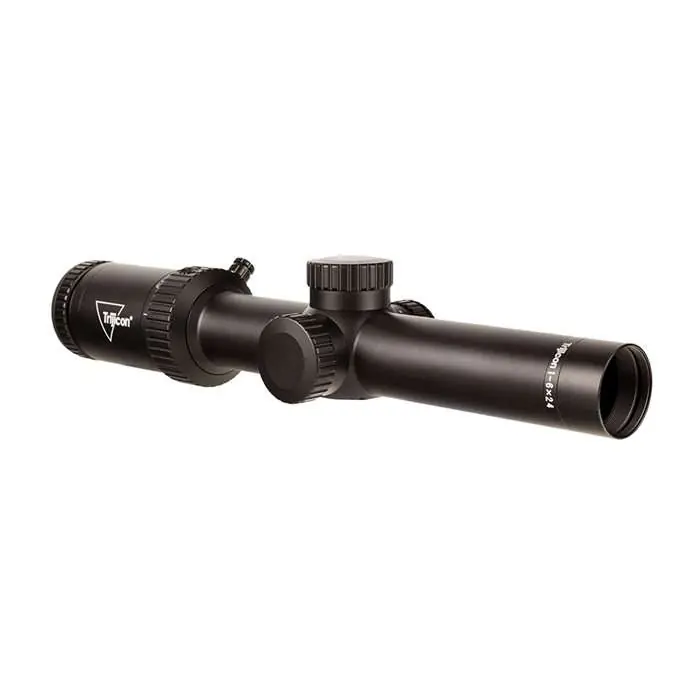 Trijicon 2900019 Credo HX 1-6x 24mm Obj 113.40-18.80 ft @ 100 yds FOV 30mm Tube Satin Black Finish Illuminated Red BDC Hunter 308