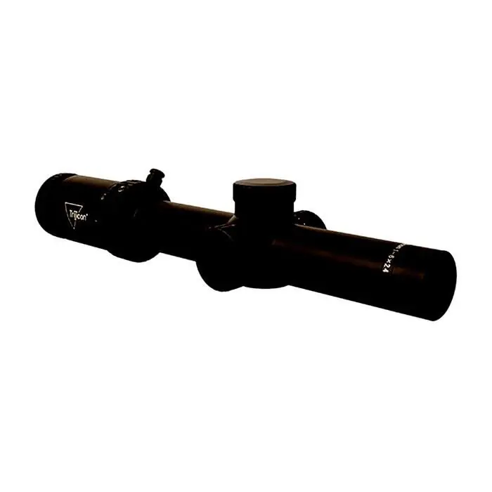 Trijicon 2900022 Credo HX 1-6x 24mm Obj 113.40-18.80 ft @ 100 yds FOV 30mm Tube Satin Black Finish Illuminated Green MOA Segmented Circle