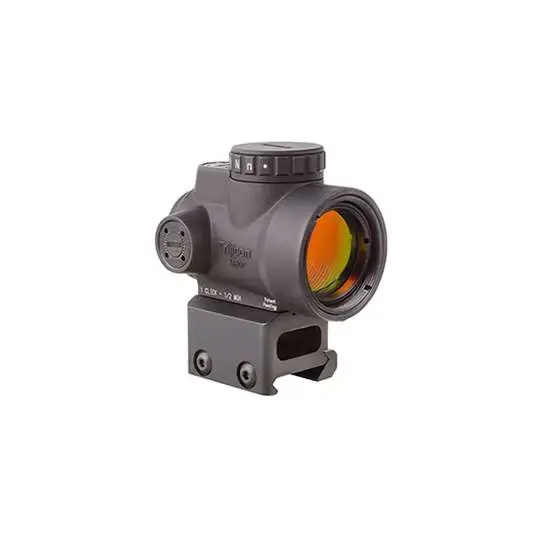 Trijicon 2200030 MRO with Co-Witness Mount 1x 25mm Obj 2 MOA Green Dot Black Hardcoat Anodized CR2032 Lithium