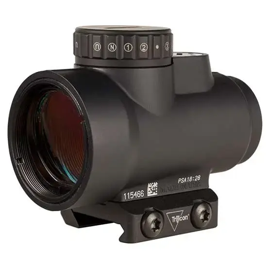 Trijicon 2200051 MRO HD 2.0 1x 25mm 2 MOA Illuminated 68 MOA Red/Green Dot Matte Black Low Mount