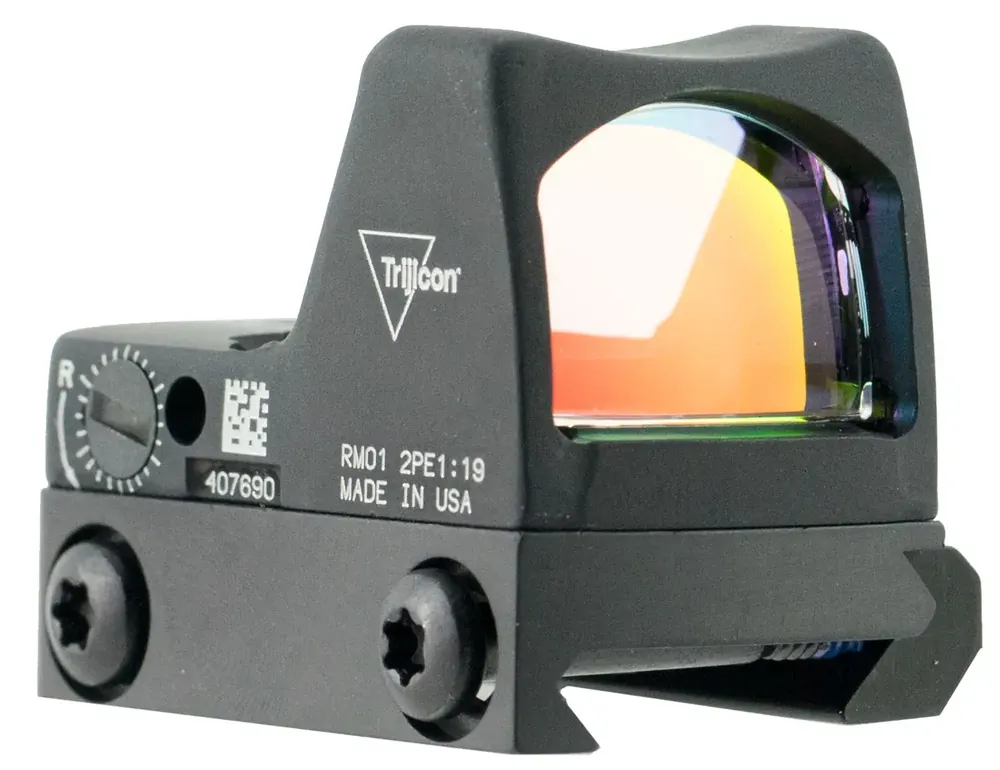 Trijicon 700601 RMR 1x 3.25 MOA Red Dot Black CR2032 Lithium (1)