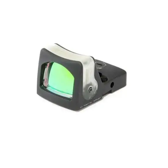 Trijicon 700021 RMR 1x 22x16mm Obj 7 MOA Dual Illuminated Amber Dot Black
