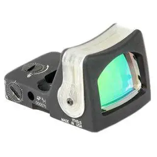 Trijicon 700053 RMR 1x 22x16mm Obj 12.9 MOA Dual Illuminated Amber Triangle Black