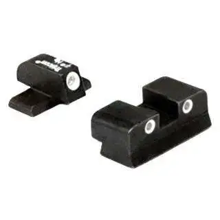 Trijicon 600465 Bright & Tough Night Sights Sig P225,226,228,239,320 3 Dot Green w/White Outline Front Green w/White Outline Rear Black