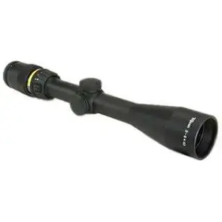 Trijicon 200000 AccuPoint 3-9x 40mm Obj 33.80-11.30 ft @ 100 yds FOV 1" Tube Matte Black Finish Illuminated Amber Triangle Post