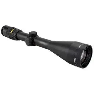 Trijicon 200023 AccuPoint 2.5-10x 56mm Obj 37.60-10.10 ft @ 100 yds FOV 30mm Tube Matte Black Finish Illuminated Duplex Crosshair/Amber Dot