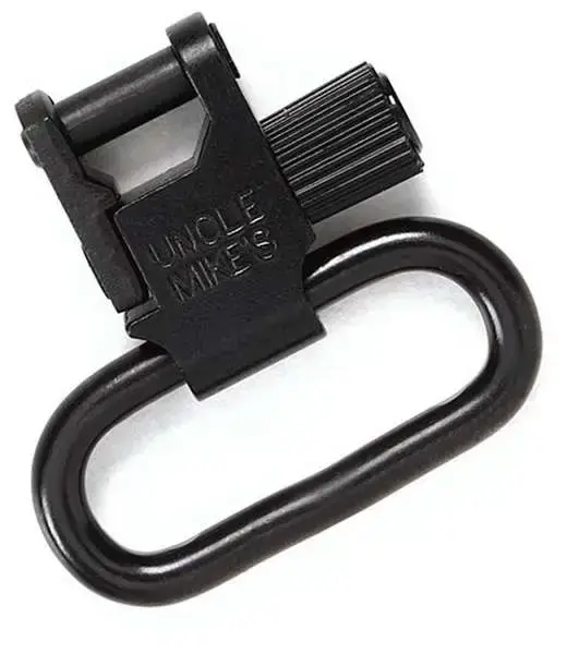 Uncle Mikes 14032 Standard Swivels QD Super Swivel with Tri-Lock 1" Blued Steel