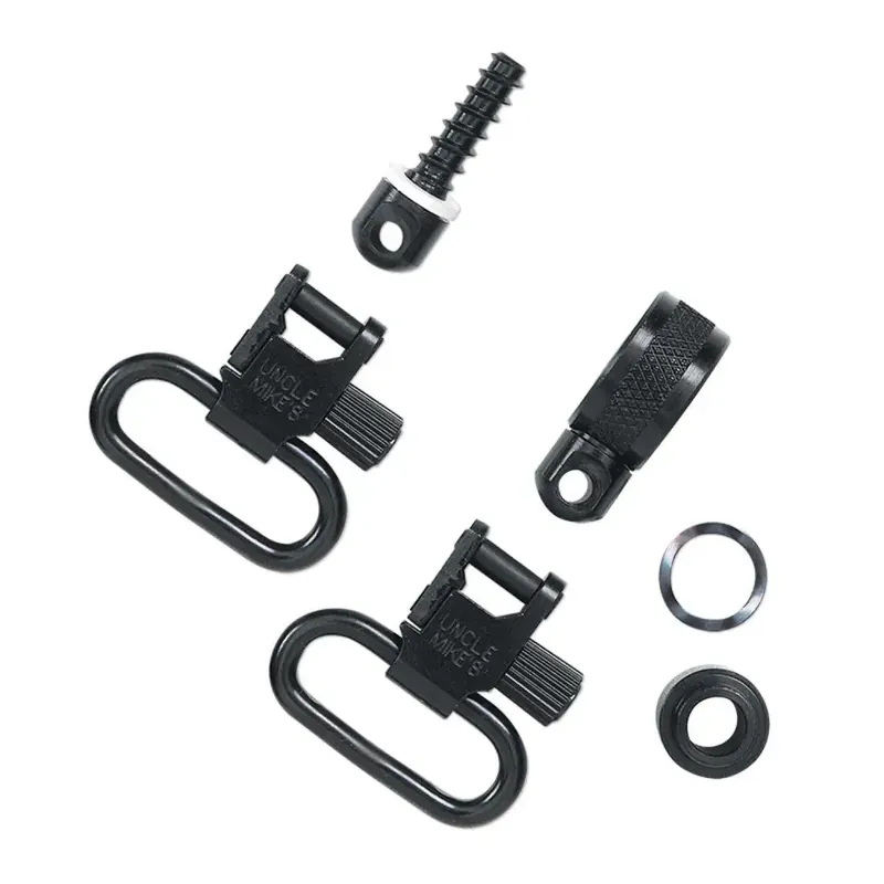 Uncle Mikes 14812 Rifle Swivels Browning BLR 1" Lever Quick Detach Black Browning BLR