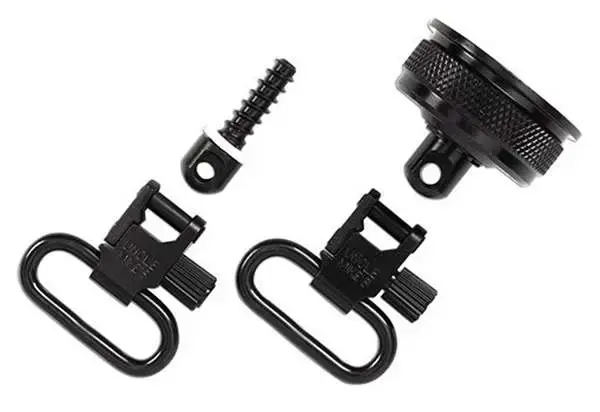 Uncle Mikes 18012 Shotgun Swivels 1" Black Remington 870 & 870 Youth12 Gauge