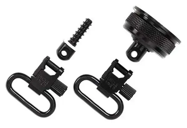 Uncle Mikes 18015 Shotgun Swivels 1" Black Remington 870 & 870 Youth20 Gauge