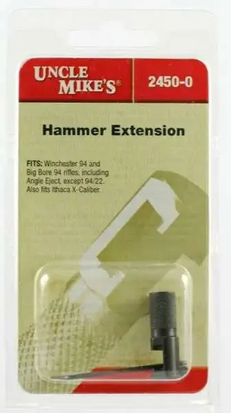 Uncle Mikes 2450 Hammer Extension Winchester 94 Black Steel