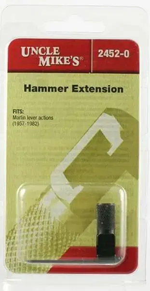 Uncle Mikes 2452 Hammer Extension Marlin (1957-1982) Lever Black Steel