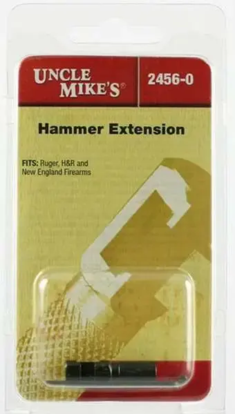 Uncle Mikes 2456 Hammer Extension H&R/New England, Ruger Blackhawk Black Steel