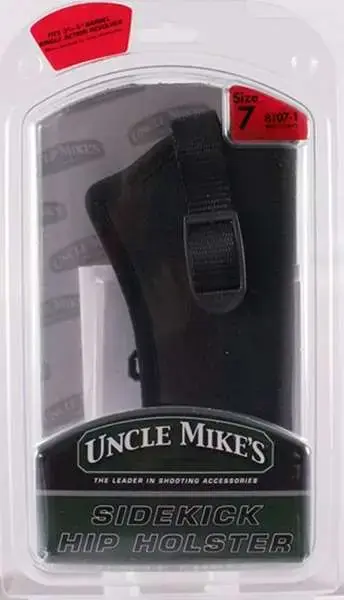Uncle Mikes 81071 Sidekick Belt 3-5" SA Revolver Nylon Black