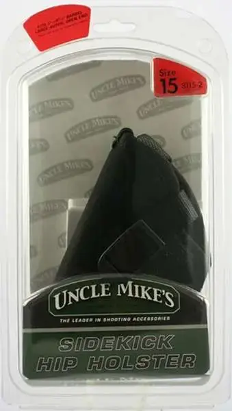 Uncle Mikes 81152 Sidekick Belt LH 3-4.5" Lg Auto, Open End Nylon Black