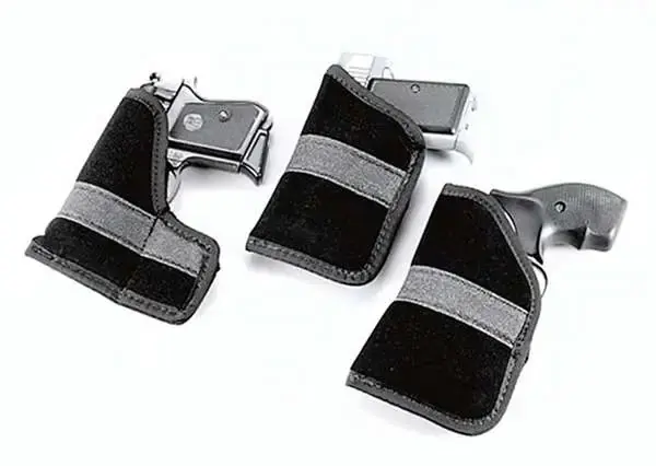 Uncle Mikes 87441 Inside The Pocket Small Autos .22-.25 Cal Laminate Black