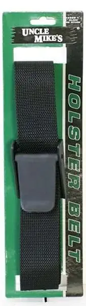 Uncle Mikes 8800 Deluxe Duty Belt 50" Black Nylon