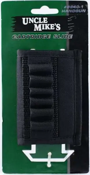 Uncle Mikes 8840 Cartridge Slide Handgun 6 Rounds Black Nylon 2.25"