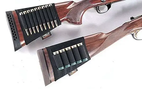 Uncle Mikes 88481 Buttstock Shell Holder Rifle Rifle 9 Rounds Black Nylon
