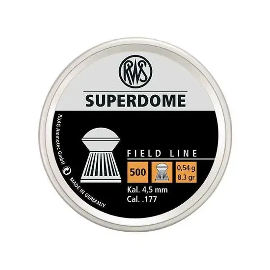 RWS 2317378 Superdome Pellets .177 Pellet Lead 500