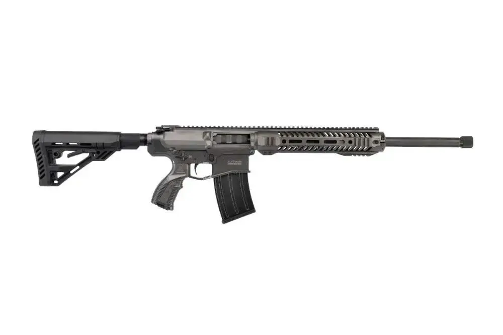 UTAS-USA XTR12TG1 XTR-12 Tungsten Cerakote Semi-Automatic 12 Gauge 20.80" 3" 5+1 Black 5 Position Synthetic Stock