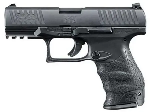Walther Arms 2807077 PPQ M2 45 ACP 4.25" 10+1 Black Black Interchangeable Backstrap Grip