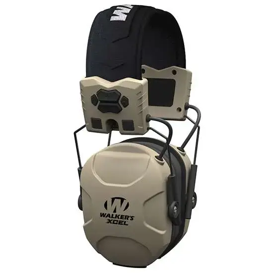 Walkers GWPXSEM XCEL 100 26 dB Over the Head Gray Ear Cups w/Black Band