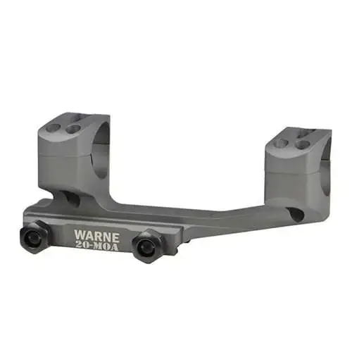 WAR MOUNT 20MOA 30MM MSR GRY EXT SKELETONIZED