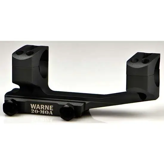 Warne LRSKEL30TW MSR Mount Long Range 30mm Black 20 MOA