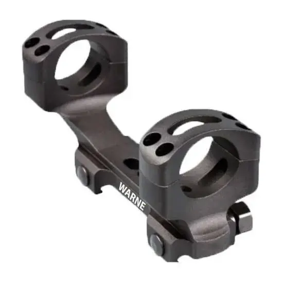 Warne Gen 2 Extended Skeletonized 34mm MSR Mount, Black