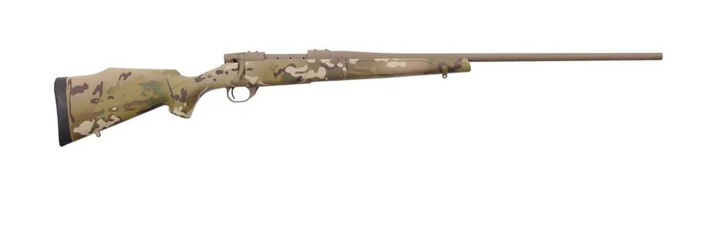 Weatherby VMC256RR4T Vanguard 25-06 Rem 5+1 24" MultiCam Fixed Monte Carlo Stock Flat Dark Earth Cerakote Right Hand
