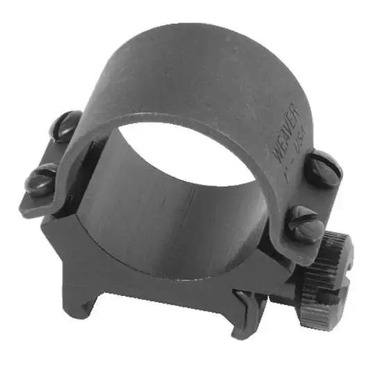 Weaver Mounts 49164 SuregripQuick Detach 1" High Black Matte