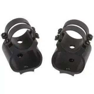 Weaver Mounts 49515 Steel Lock See Thru Quick Detach 1" Black