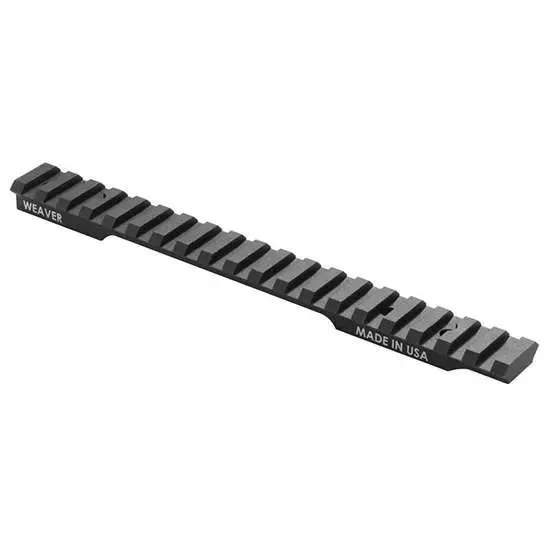 Weaver Mounts 99465 Multi-Slot Base Savage Target Long Action Black